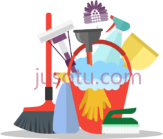 清洁服务工具PNG
