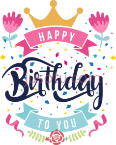 祝你生日快乐PNG