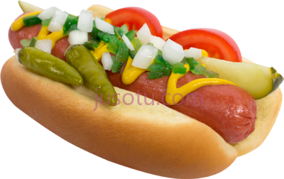 热狗,chicago hot dog PNG