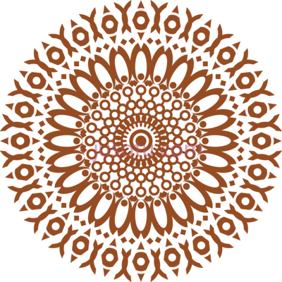 排灯节,flower rangoli black and white PNG