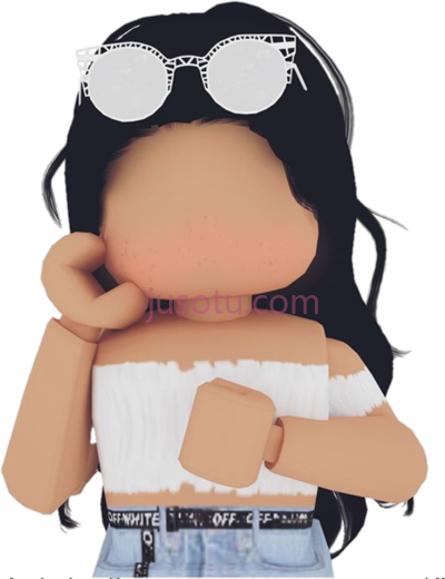 罗布乐思女孩,roblox girl gfx cute bloxburg PNG