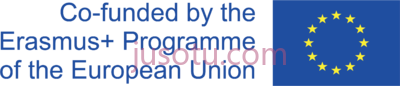 欧盟旗,co funded by erasmus+ programme PNG