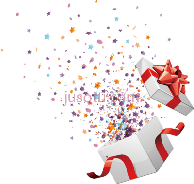 生日礼物盒子,box gift birthday courtesy PNG