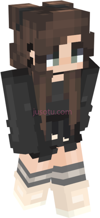 我的世界,girl minecraft skin PNG