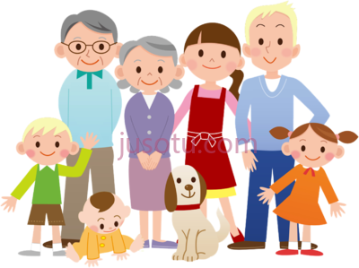 家庭,family cartoon PNG