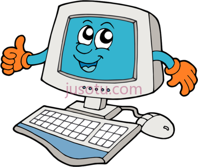 计算机,computer cartoon PNG