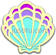 美人鱼贝壳PNG
