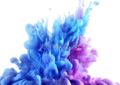 蓝色烟,color smoke PNG