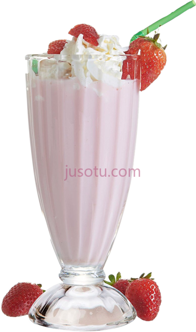草莓奶昔,milkshake strawberry PNG