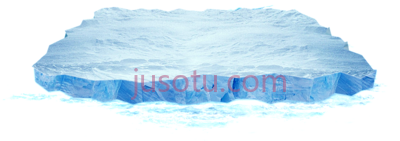 浮冰冰山,water surface floating ice iceberg PNG