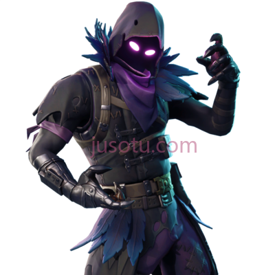 堡垒之夜皮肤,fortnite raven skin PNG