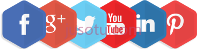 社交媒体,social media logo bar PNG