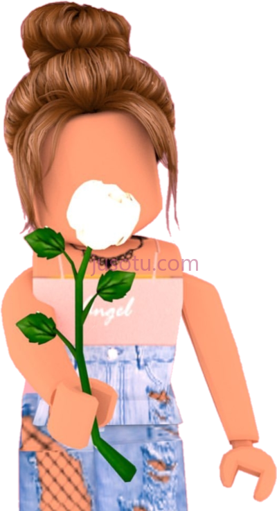 可爱罗布乐思女孩,cute bloxburg roblox character girl PNG