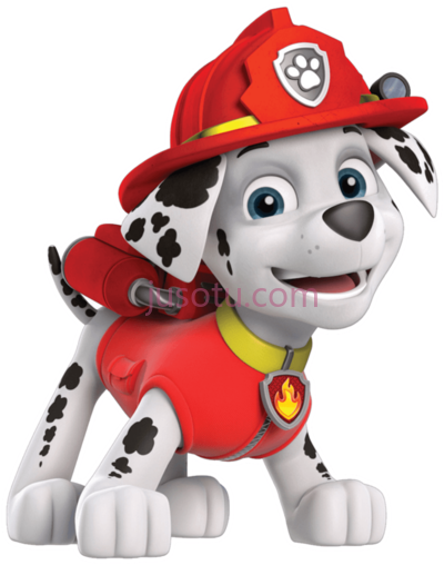 汪汪队立大功,paw patrol marshall PNG