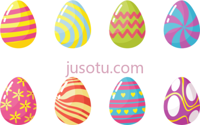 复活节彩蛋,easter eggs icons PNG