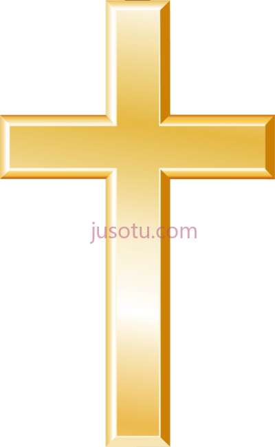 金十字架,gold cross PNG