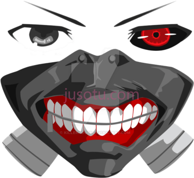 东京食尸鬼面具,tokyo ghoul masks PNG