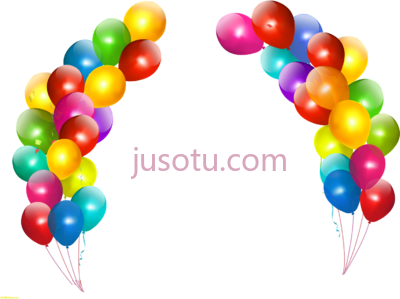 生日快乐气球,happy birthday balloons PNG
