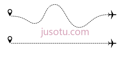 虚线,dotted line plane PNG