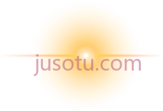 黄色闪光耀斑,lense PNG