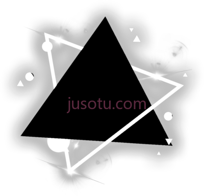 三角形黑白霓虹灯,triangle black white neon lights remixit neon geometric PNG