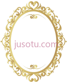 金色复古边框PNG