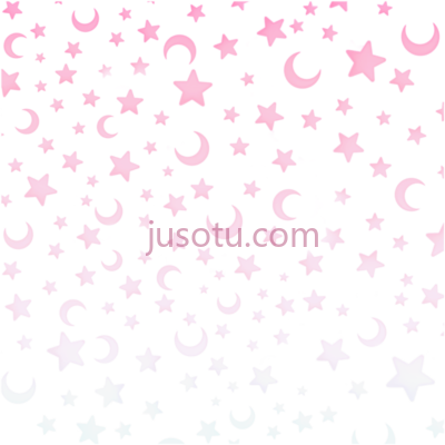 粉色星,pastel white and pink and gold stars PNG