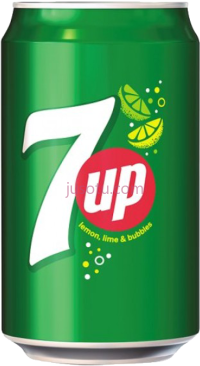 七喜,7up can PNG