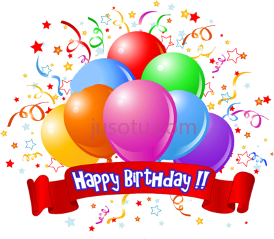 生日快乐气球,happy birthday PNG