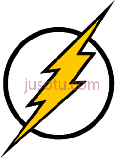 闪电标志PNG