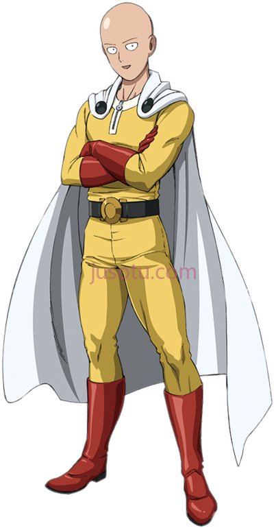 一拳超人,one punch man saitama standing PNG
