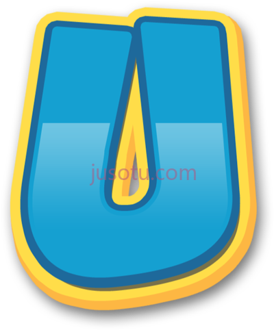 汪汪队立大功,thumb paw patrol letter u PNG