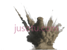 粉尘爆炸PNG