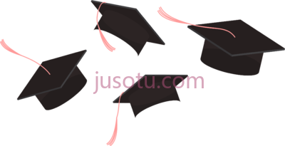 毕业帽,throwing graduation flying caps PNG
