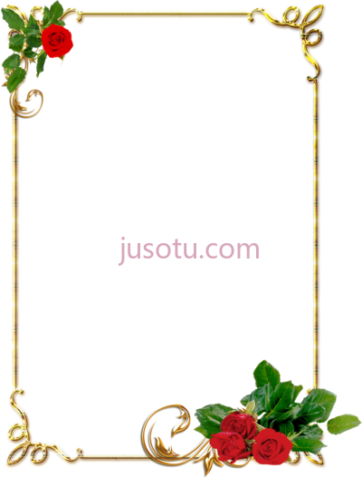 花边框,frame flower border PNG