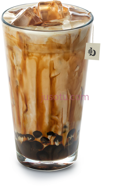红糖奶茶,brown sugar milk tea PNG