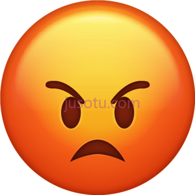 愤怒惊讶,angry emoji PNG