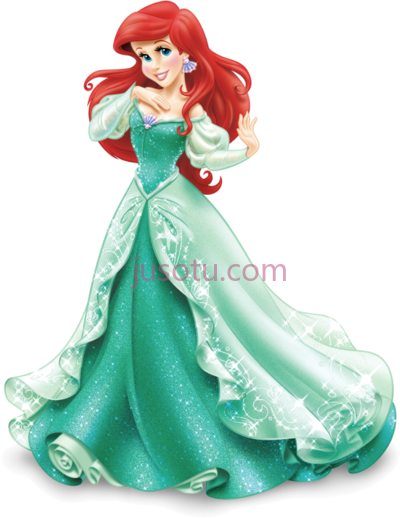爱丽儿,belle ariel disney princess PNG