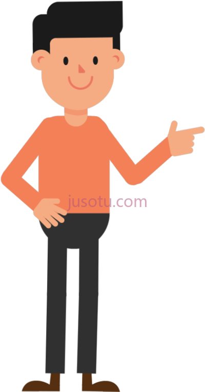 人指着,person pointing cartoon man waving PNG