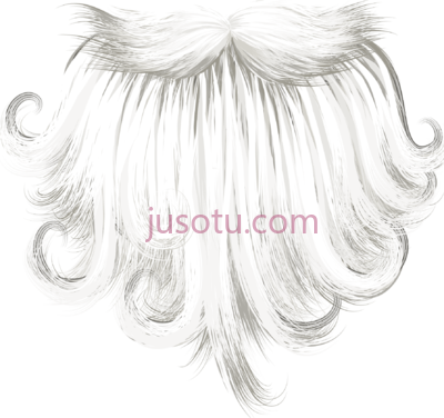 圣诞老人胡子,santa claus beard christmas PNG