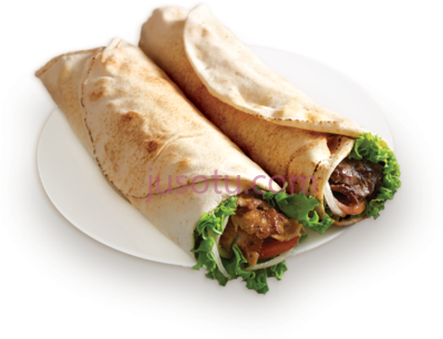 烤鸡卷,chicken kabab roll PNG