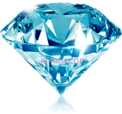 蓝钻石,blue diamond diamante PNG