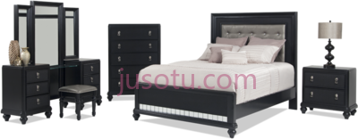 床卧室橱柜房间家具,bed bedroom cabinet room furniture set PNG
