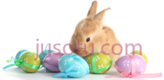 复活节兔子蛋PNG