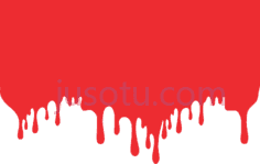 红色油漆滴sprayPNG