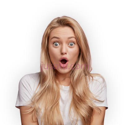 女孩头发,surprised girl ectodermal dysplasia abnormal hair PNG