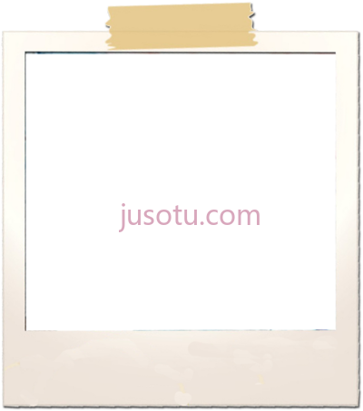 宝丽来相框,square polaroid frame paper PNG