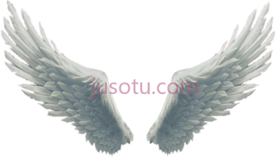 天使白色蓬松翅膀,big beautiful white fluffy wings angel PNG
