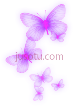 霓虹蝴蝶PNG