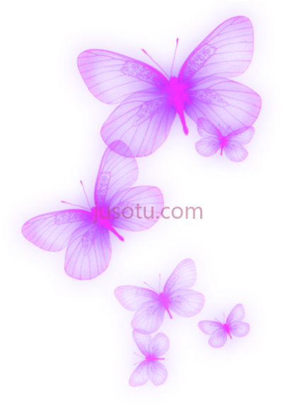 霓虹蝴蝶,neon butterfly PNG